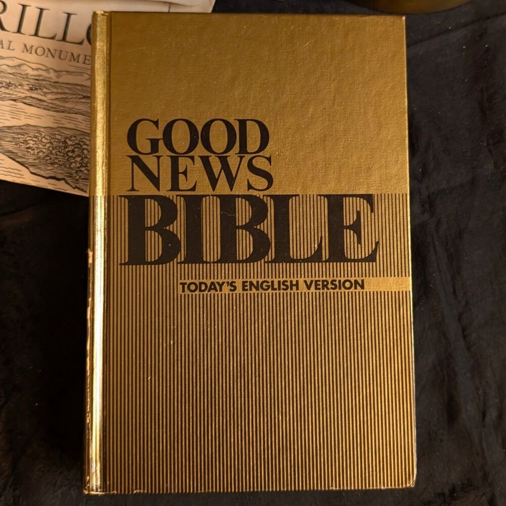 Vintage Good News TEV English Bible Hardcover Book